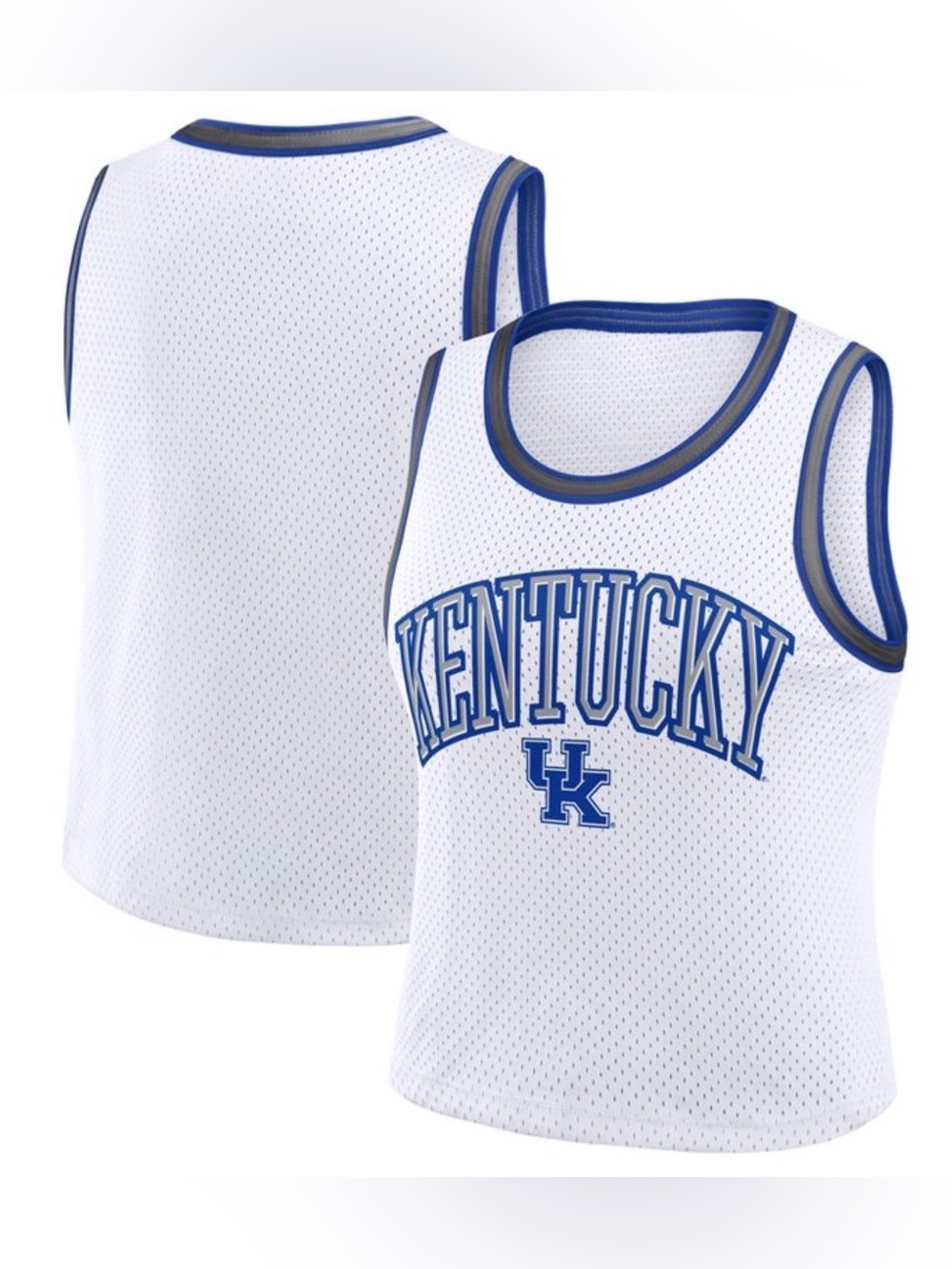 Captivating Kentucky Wildcats Cropped Jersey Sz 2X - NWT